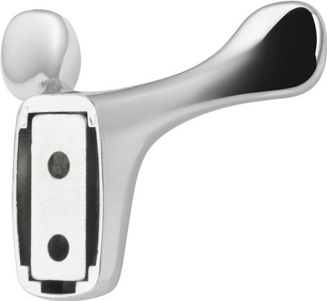 Крючок двухрожковый мебельный Edson 5103-N00-CHR купить в СОМ