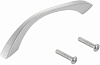 Ручка мебельная 1053 CHROME 128 MM купить в СОМ