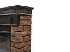 Портал Bricks Wood 25 камень темный, шпон венге купить в СОМ