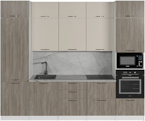 Столешница Серый каспий №77  3050х600х38 мм купить в СОМ